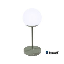 Akku große Tischleuchte Mooon! von Fermob Höhe 63 cm mit zwei Lichtfarben