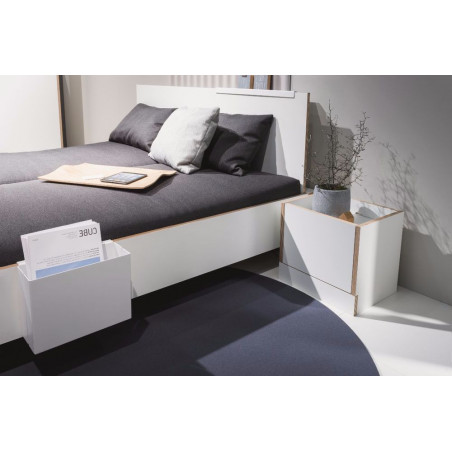 Zubehör für Bett Flai von Müller Möbel CPL weiß