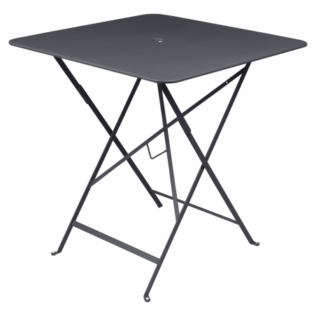 Wetterfester Tisch Bistro in 71cm x 71cm von Fermob in Anthrazit