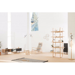 Hook Garderobe von Gazzda für die Ecke
