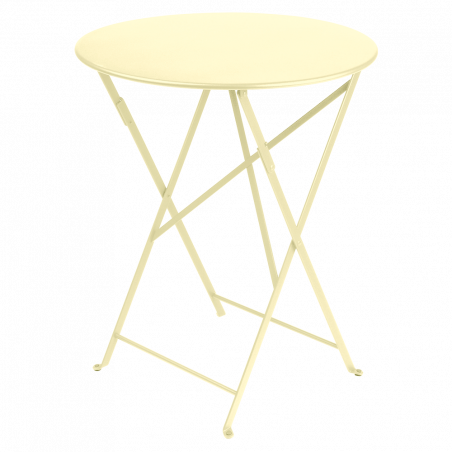 Bistrotisch rund ø 60cm von Fermob in Zitronensorbet
