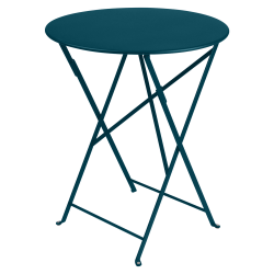 Bistrotisch rund ø 60cm von Fermob in Acapulcoblau