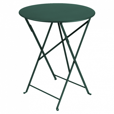 Bistrotisch rund ø 60cm von Fermob in Zederngrün