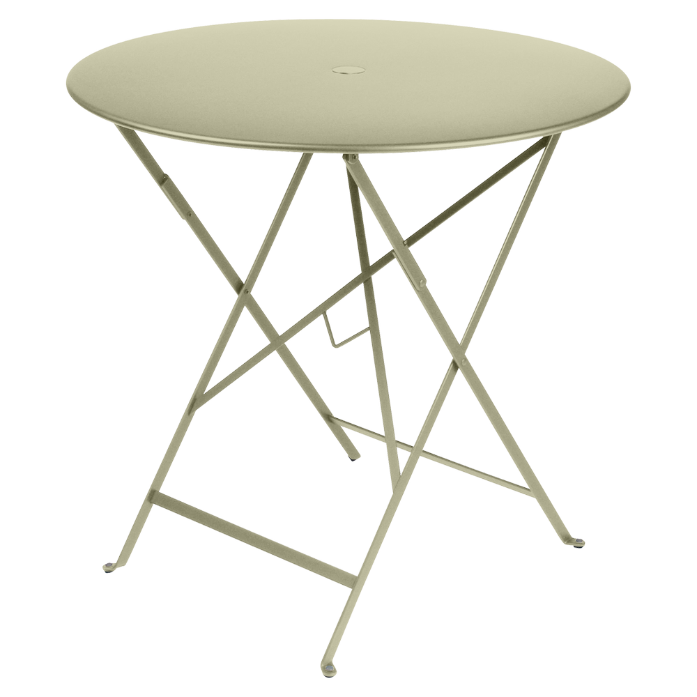 Wetterfeste Bistrotische rund ø 77 cm klappbar Metall fermob Lind