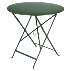 Wetterfeste Bistrotische rund ø 77 cm klappbar Metall fermob zeder