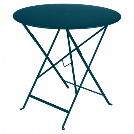 Wetterfeste Bistrotische rund ø 77 cm klappbar Metall fermob Acapulco
