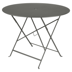 Wetterfeste Bistrotische rund ø 77 cm klappbar Metall fermob rosmarin