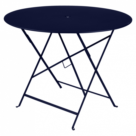 Wetterfeste Bistrotische rund ø 97 cm klappbar Metall fermob abyss