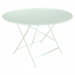 Wetterfeste Bistrotische rund ø 117 cm klappbar Metall fermob gletscher