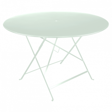 Wetterfeste Bistrotische rund ø 117 cm klappbar Metall fermob gletscher