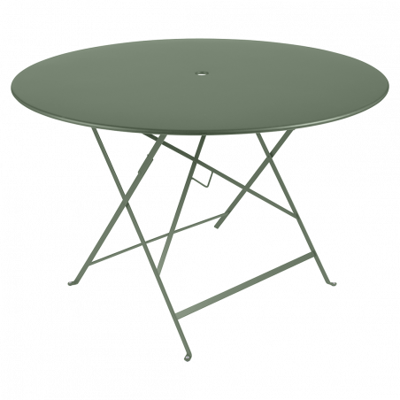 Wetterfeste Bistrotische rund ø 117 cm klappbar Metall fermob kaktus