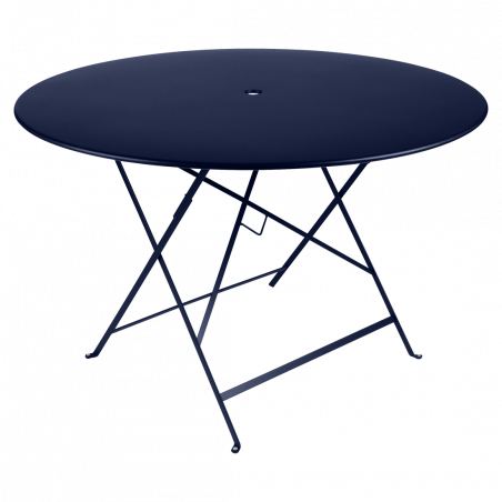 Wetterfeste Bistrotische rund ø 117 cm klappbar Metall fermob abyss