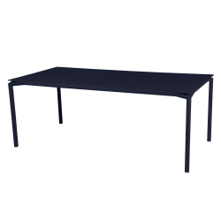 Tisch Calvi in 195cm x 95cm von Fermob in Abyssblau