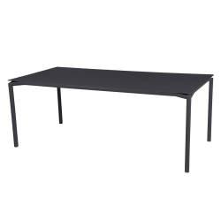 Tisch Calvi in 195cm x 95cm von Fermob in Anthrazit