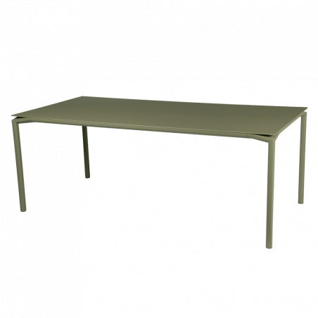 Tisch Calvi in 195cm x 95cm von Fermob in Kaktus