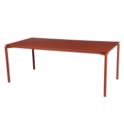 Tisch Calvi in 195cm x 95cm von Fermob in Ocker