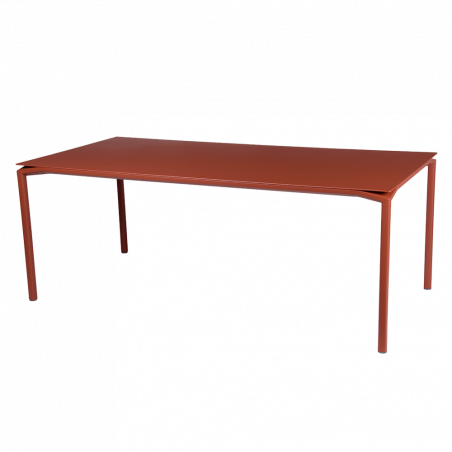 Tisch Calvi in 195cm x 95cm von Fermob in Ocker