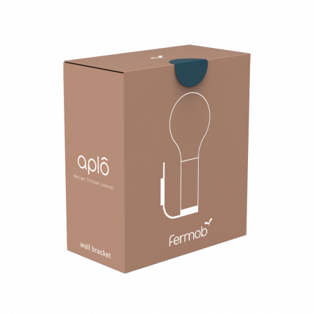 Verpackung der Wandhalterung für Akkuleuchte Aplo von Fermob