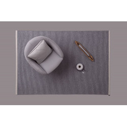 Teppich Mono 200 x 320cm von Pappelina in grau