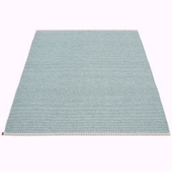 Teppich Mono 200 x 320cm von Pappelina in türkis