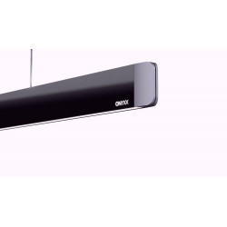 Detailaufnahme des Endstücks der Esstischleuchte Onyxx Linea Pro von Grimmeisen