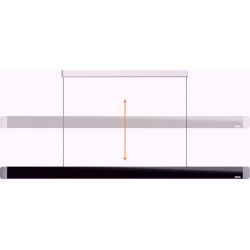 Höhenverstellung der Esstischleuchte Onyxx Linea Pro von Grimmeisen