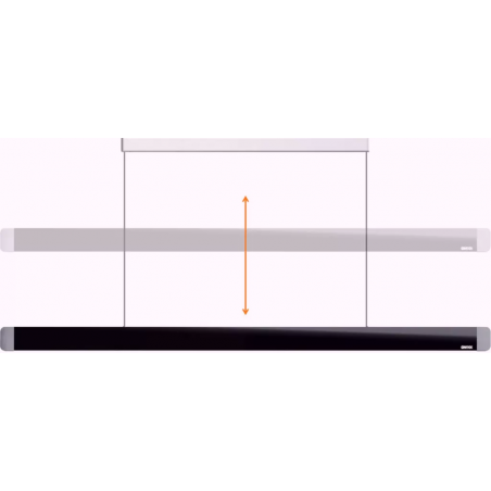 Höhenverstellung der Esstischleuchte Onyxx Linea Pro von Grimmeisen