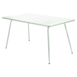 Wetterfester Tisch Luxembourg aus Aluminium von Fermob in Minze