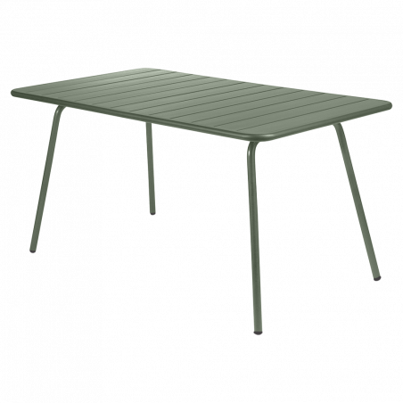 Wetterfester, demontierbarer Tisch Luxembourg aus Aluminium von Fermob