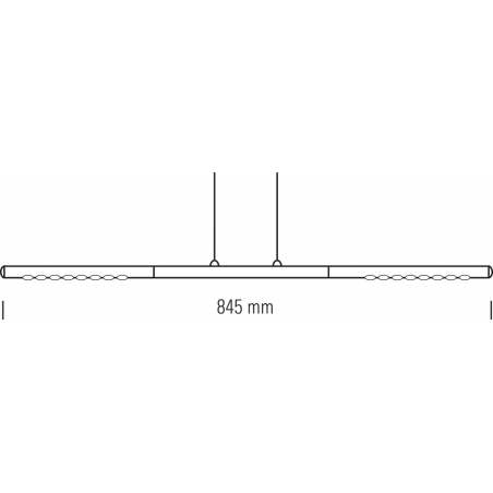 Stab- Pendelleuchte LUM von Tecnolumen