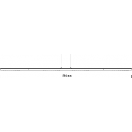Stab- Pendelleuchte LUM von Tecnolumen