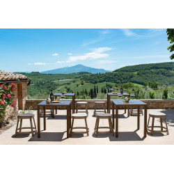 Kleiner wetterfester Tisch NOVA von EMU 70 x 70 cm