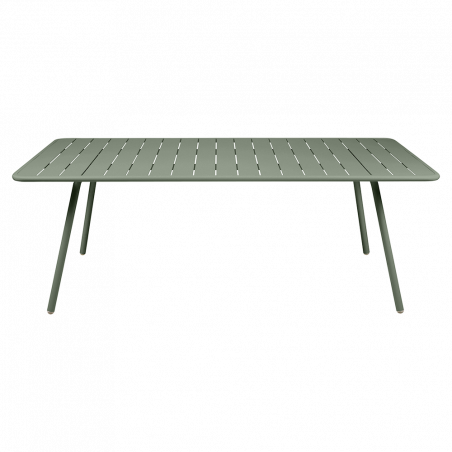 Wetterfester Tisch Luxembourg aus Aluminium von Fermob in Kaktus