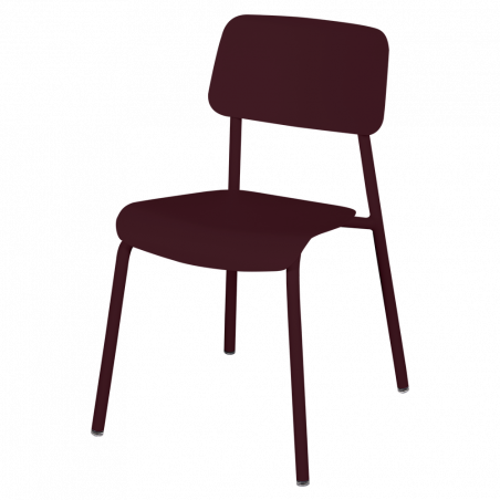 Stuhl Studie Fermob Schwarzkirsche