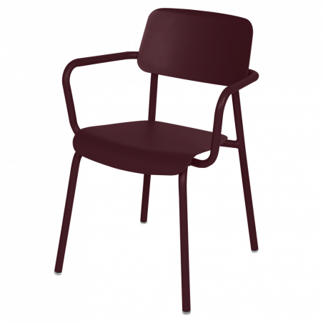 Sessel Studie Fermob Schwarzkirsche