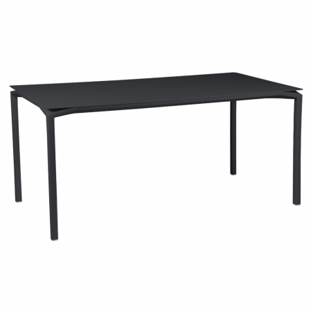 Tisch Calvi in 160cm x 80cm von Fermob in Anthrazit