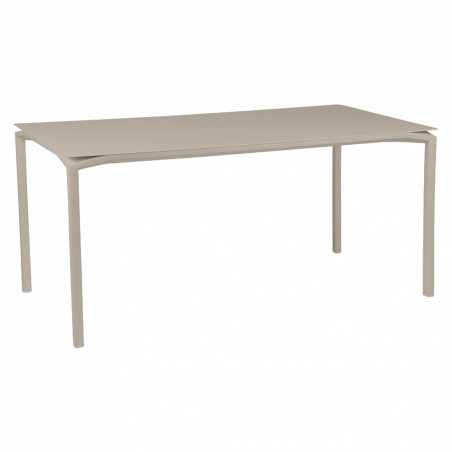 Tisch Calvi in 160cm x 80cm von Fermob in Muskat