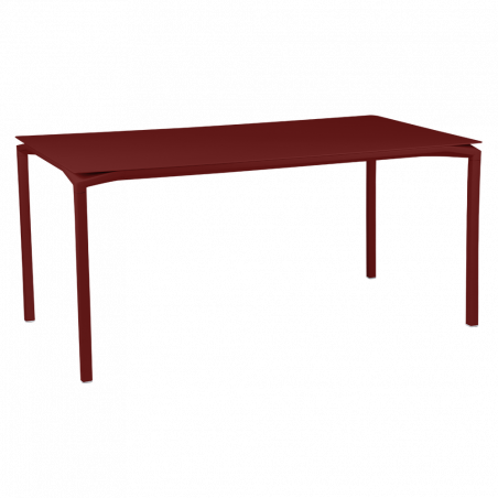 Tisch Calvi in 160cm x 80cm von Fermob in Chili