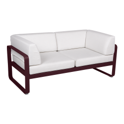 Outdoorsofa Sofa Bellevie von Fermob als 2-Sitzer mit Armlehnenkissen