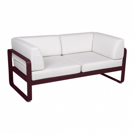 Outdoorsofa Sofa Bellevie von Fermob als 2-Sitzer mit Armlehnenkissen