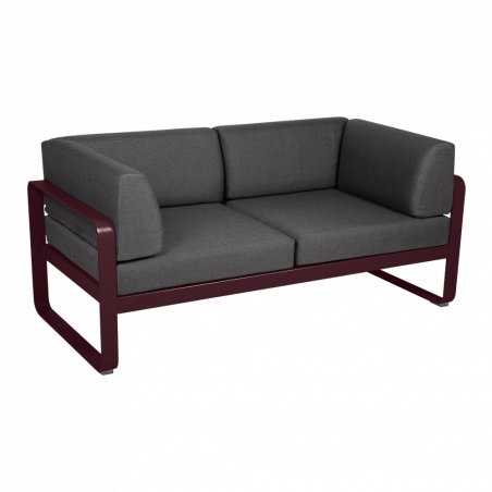 Outdoorsofa Sofa Bellevie von Fermob als 2-Sitzer mit Armlehnenkissen