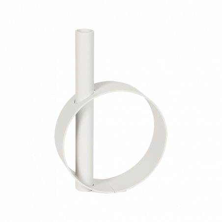 kleine Vase Ios von Fermob in Farbe Lehmgrau
