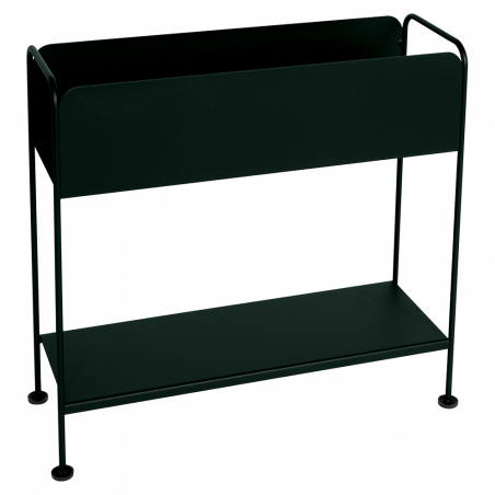 Blumenkasten Picolino in schwarz