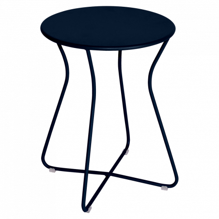 Hoher Hocker Cocotte von Fermob wohndesign Berlin Abyssblau