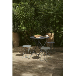 Hoher Hocker oder Beistelltisch Cocotte von Fermob