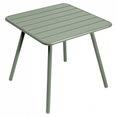 Wetterfester Tisch Luxembourg aus Aluminium von Fermob in Kaktus