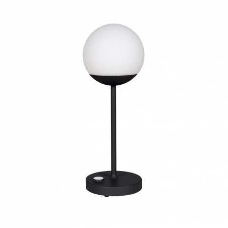 Akku Tischleuchte Mooon 41 MAX mit Glasschirm von Fermob