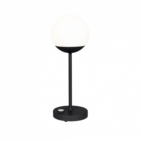Akku Tischleuchte Mooon 41 MAX mit Glasschirm von Fermob