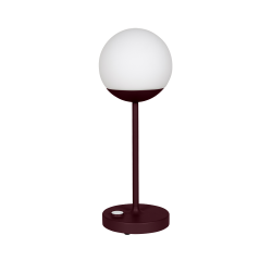 Akku Tischleuchte Mooon 41 MAX mit Glasschirm von Fermob