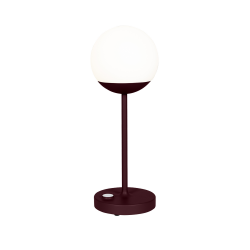 Akku Tischleuchte Mooon 41 MAX mit Glasschirm von Fermob